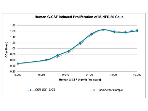 SDS-PAGE of Human Granulocyte Colony Stimulating Factor Recombinant Protein