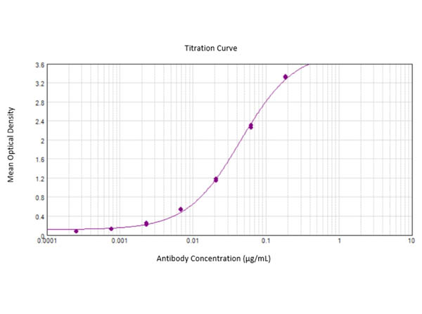 ELISA Results of Rabbit Anti-Nuclease/NucA Antibody